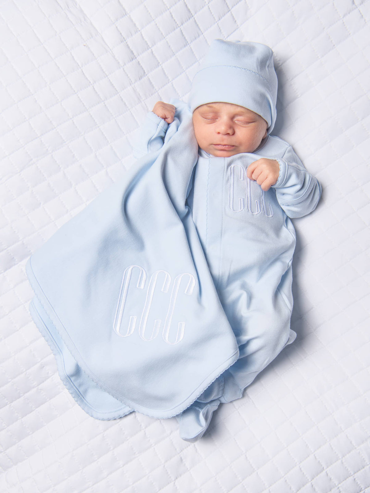 Essentials Solid Blue Footie