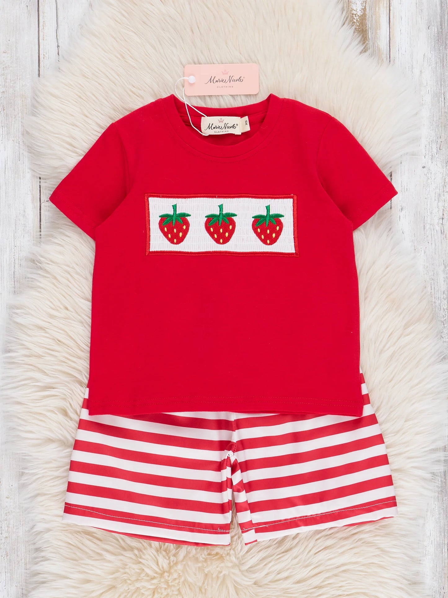Striped Strawberry Set
