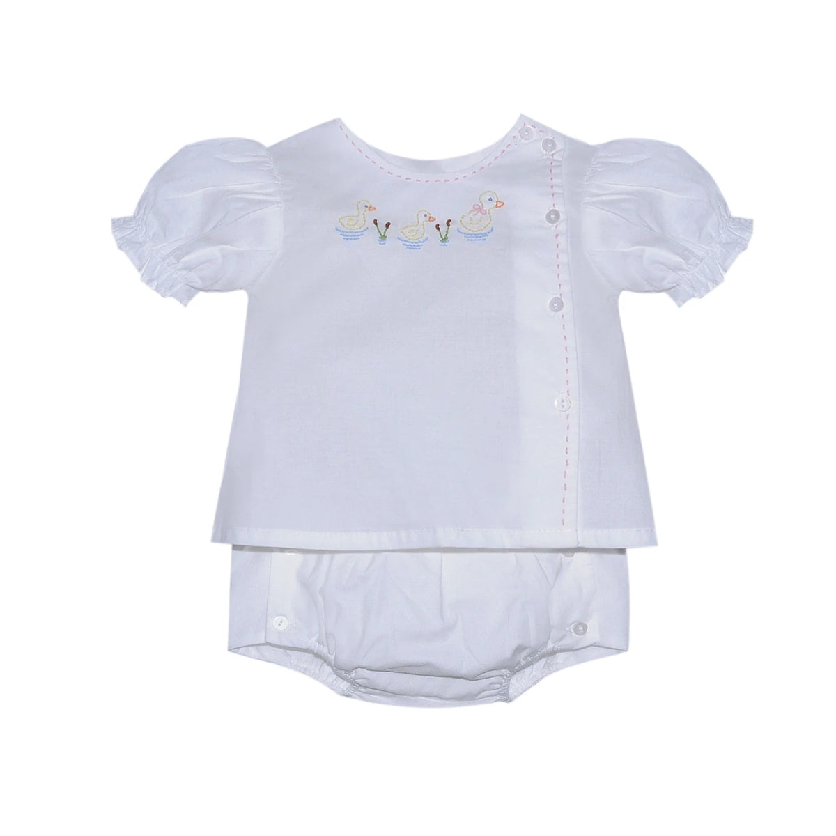 Riley Girl Ducks Diaper Set