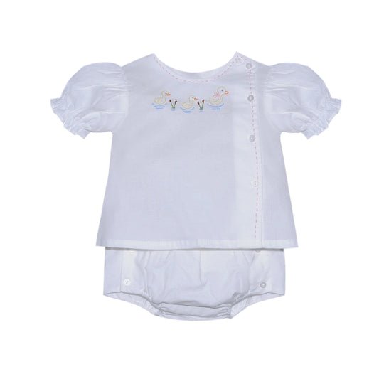 Riley Girl Ducks Diaper Set