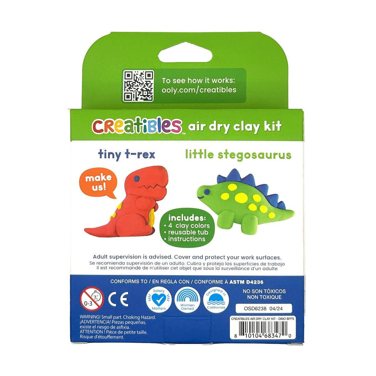 Creatibles Air Dry Clay Kit