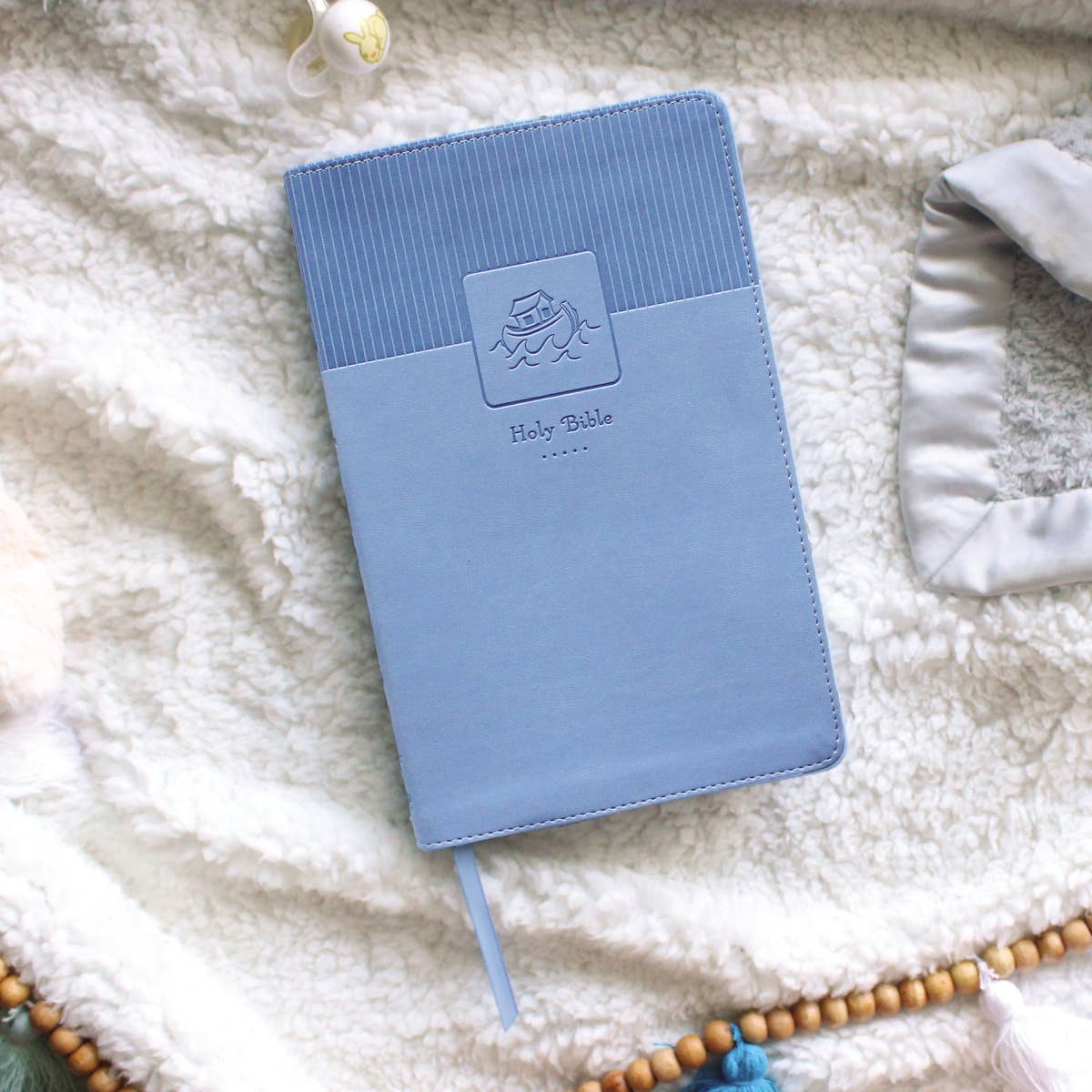 Blue Baby Gift Bible (Keepsake Edition)