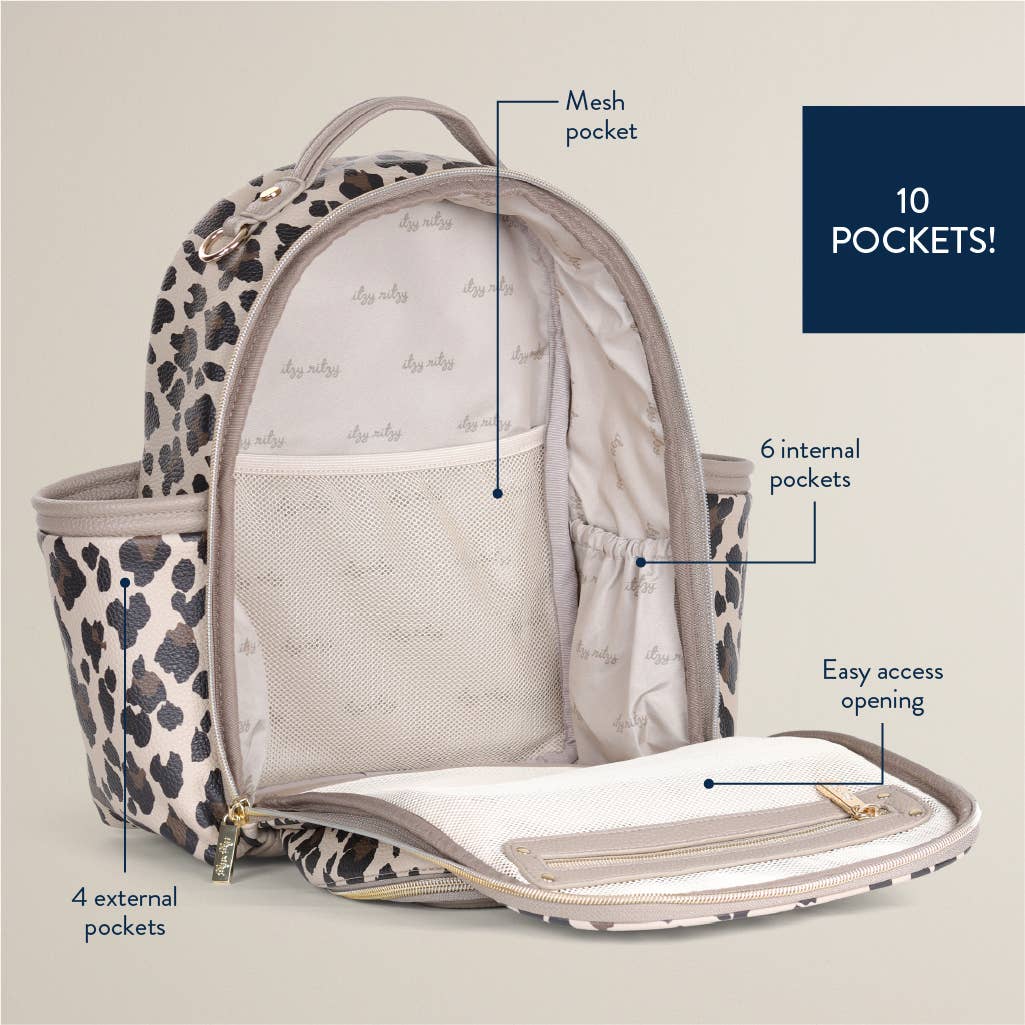 Leopard Itzy Mini Plus™ Diaper Bag