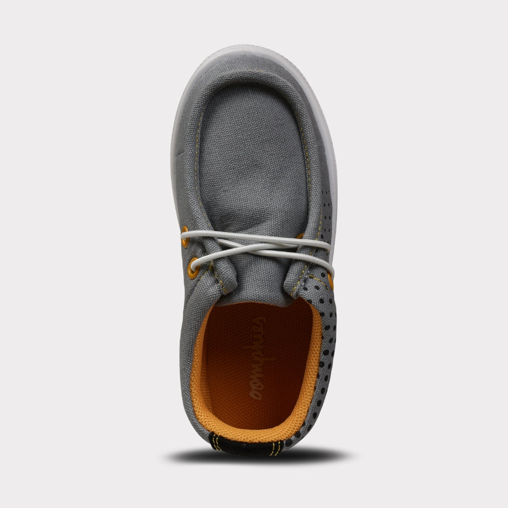 Parker Grey Slip On Shoes