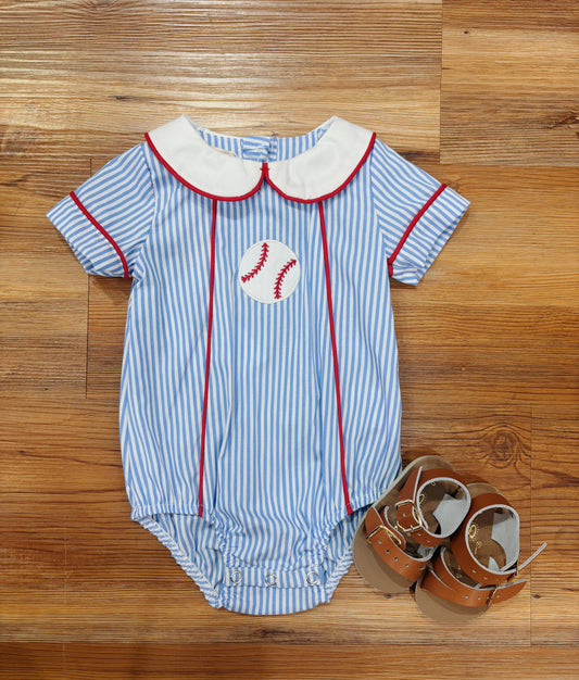Boys Dugout Striped Bubble