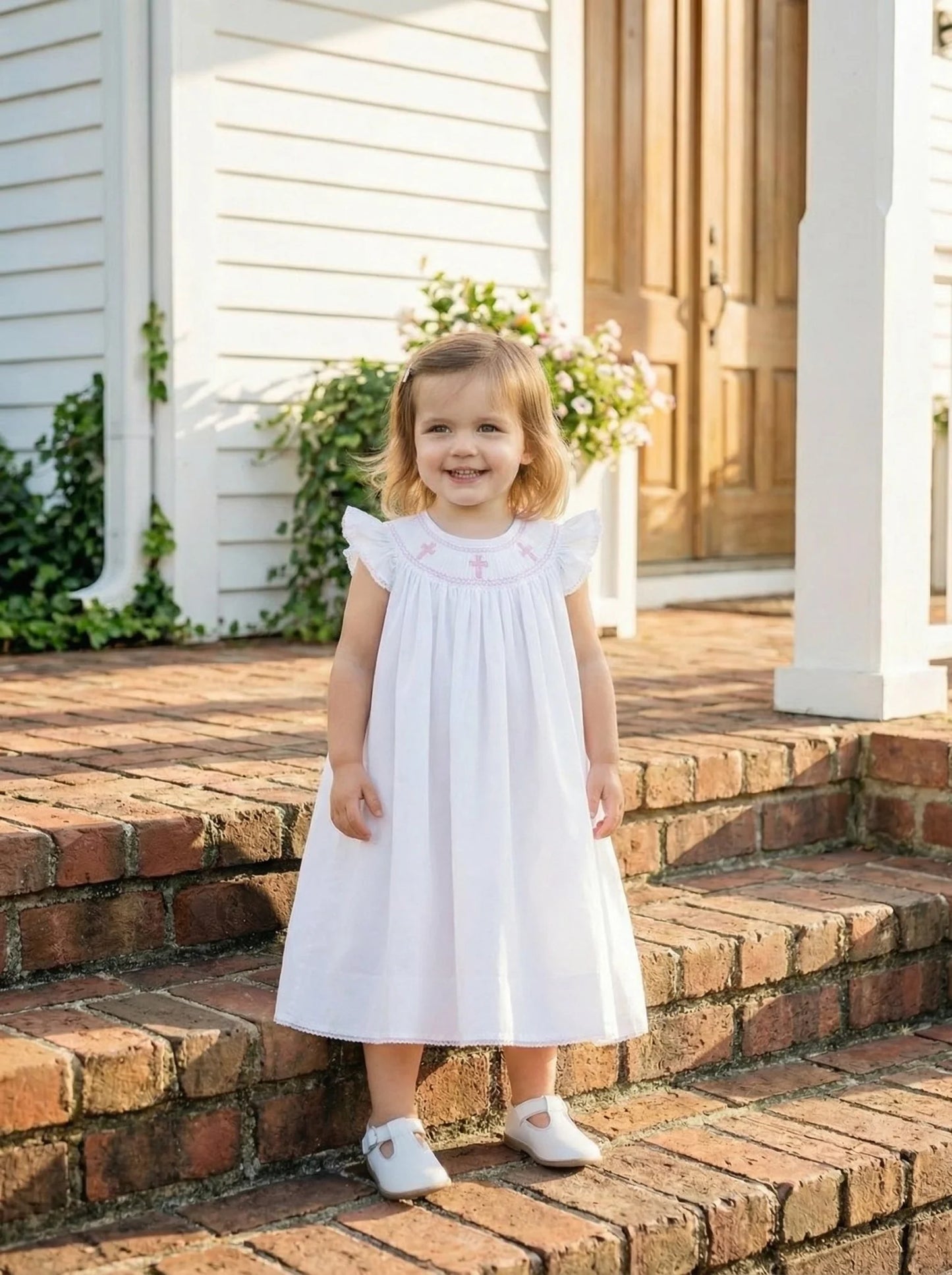 White and Pink Cross Dress