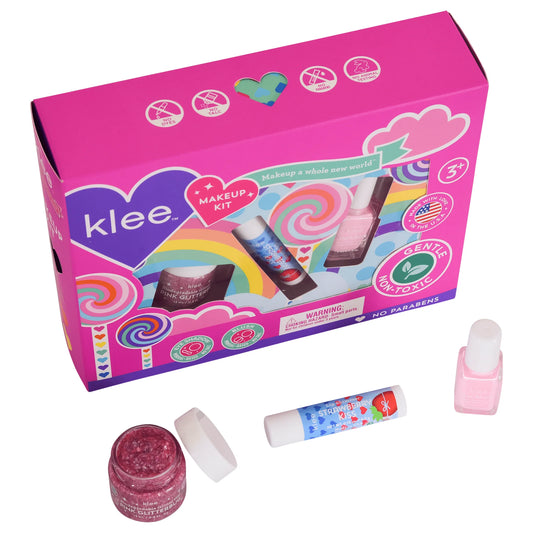 Spinning Pink Makeup Kit