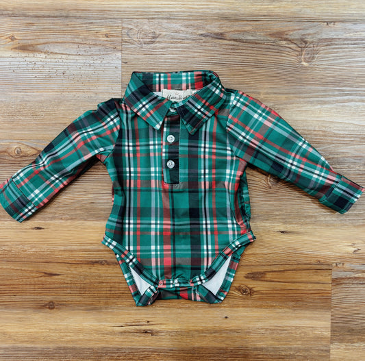 Evergreen Plaid Bubble