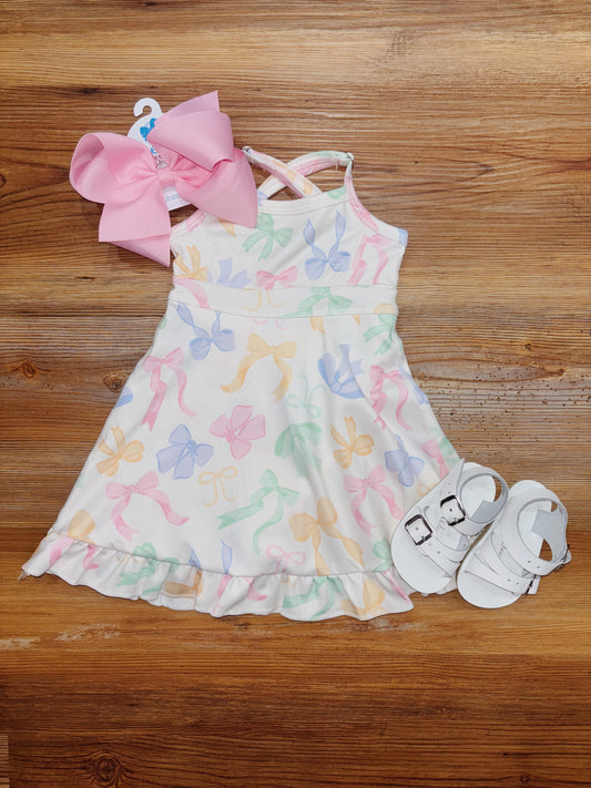 Colored Ribbons Athletic Dress