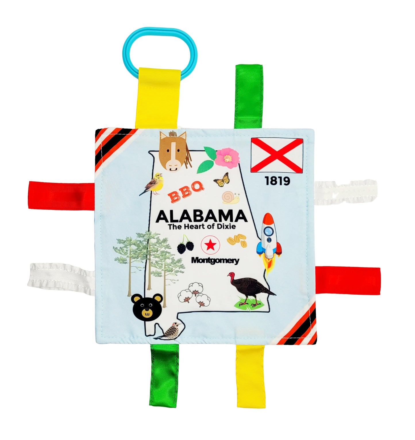 Alabama Tag Crinkle Toy
