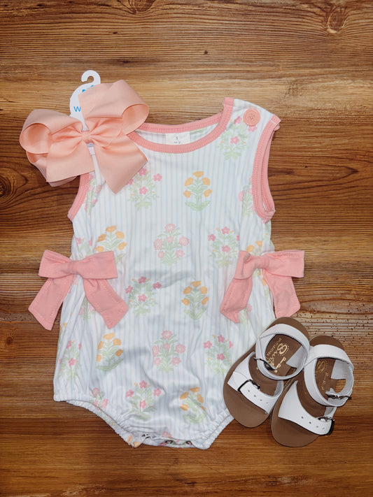 Coral Floral Bubble