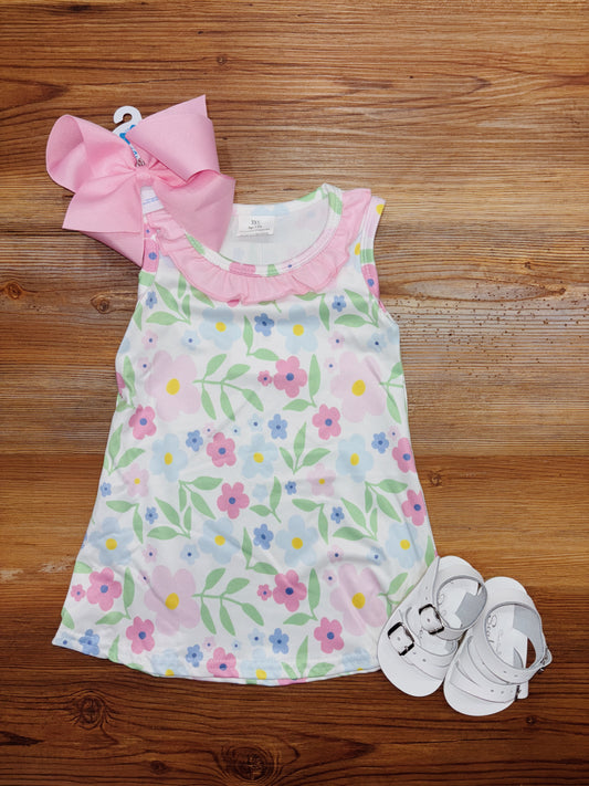 Bright Floral Dress