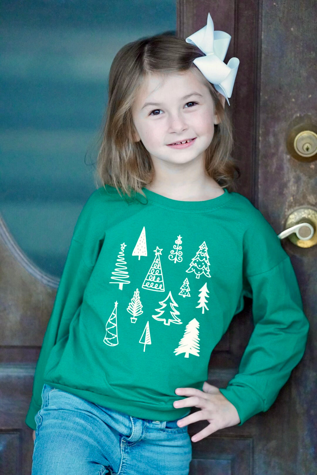 Girl Christmas Tree Shirt