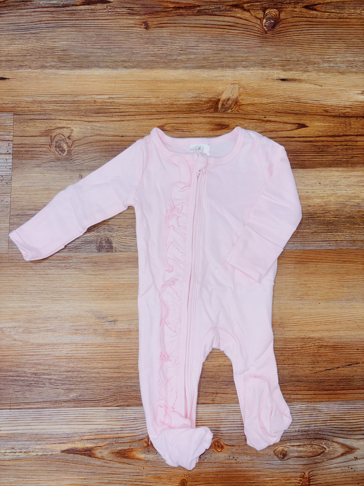 Blank Ruffle Footie