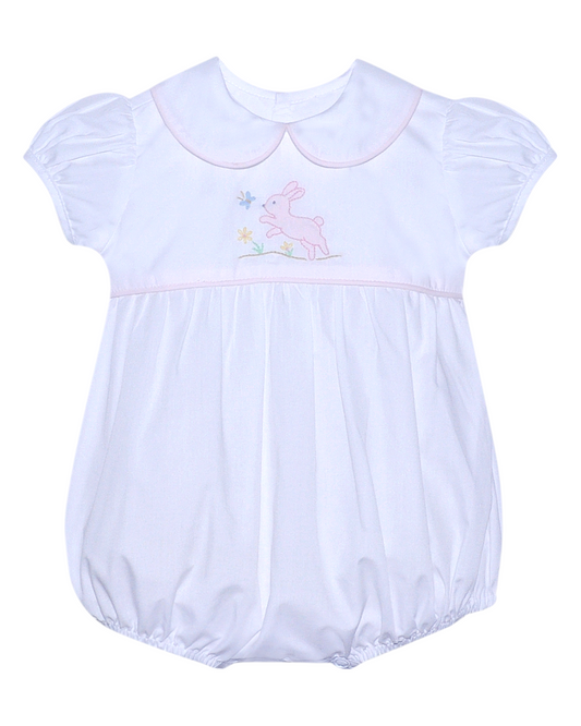 Girl Brady Bunny Hopping Bubble