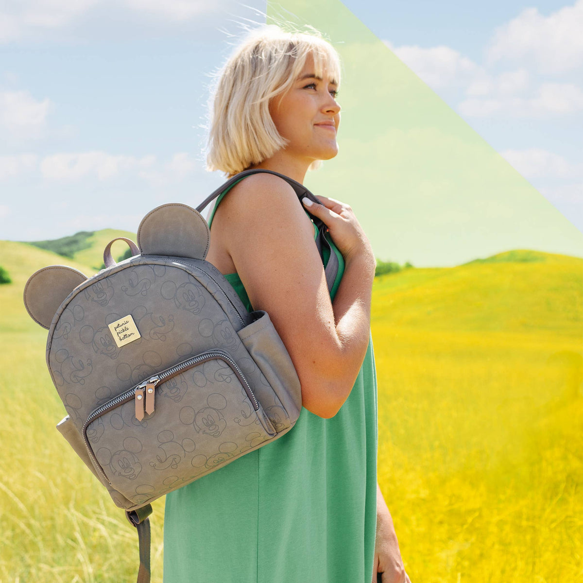 Grey Mouse Backpack – Mulberry Hill Boutique