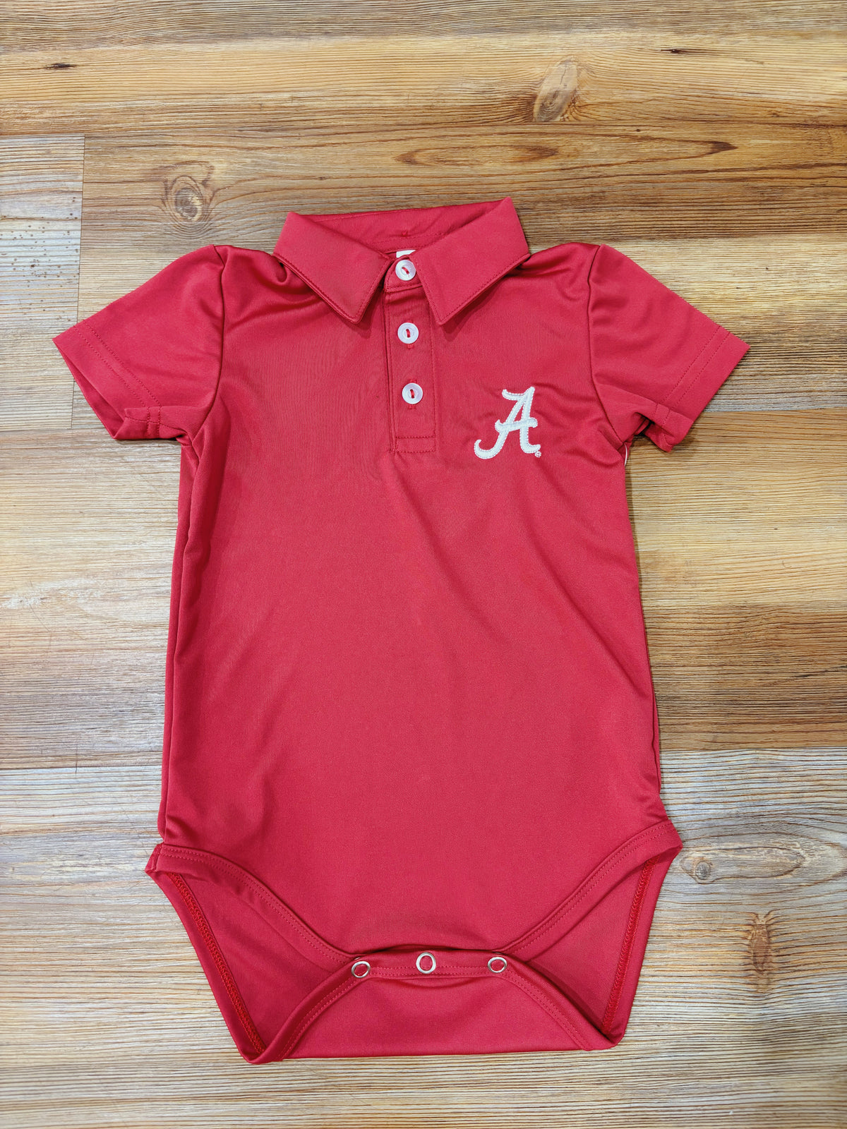 Alabama Crimson Tide Polo Onesie