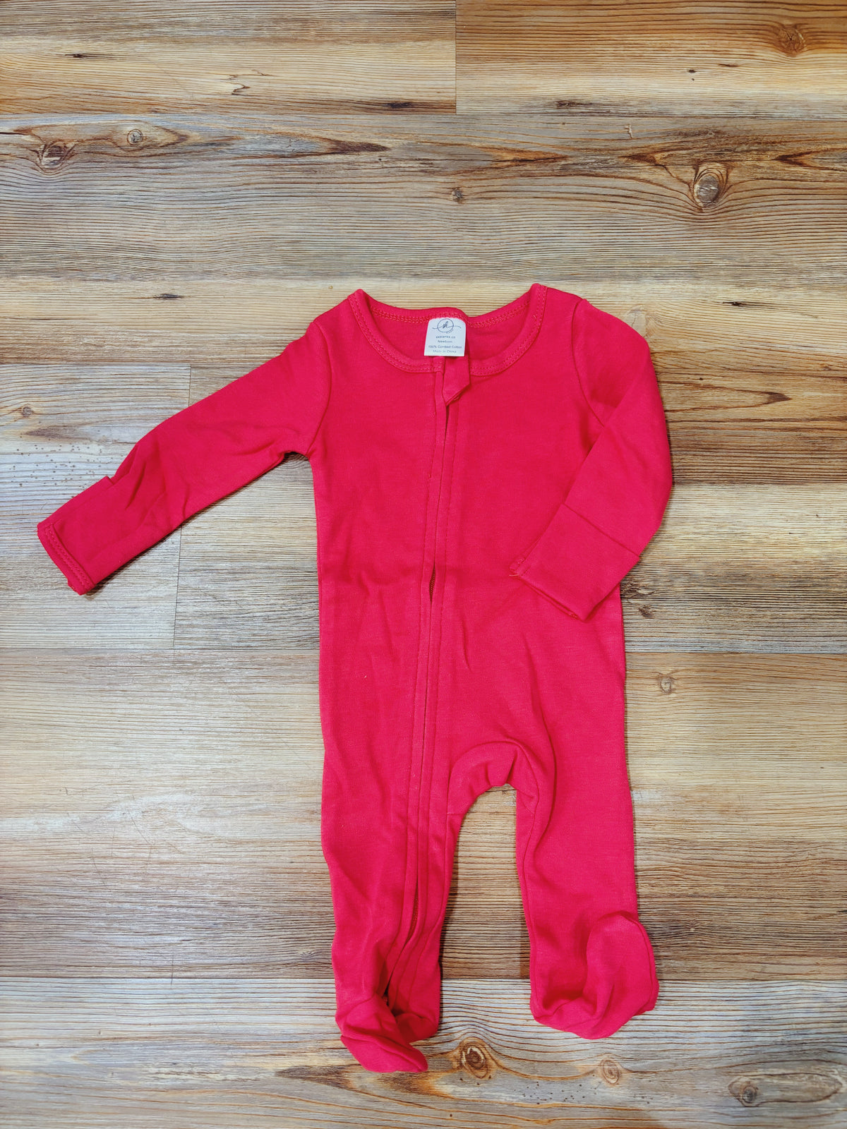 Blank Red Footie