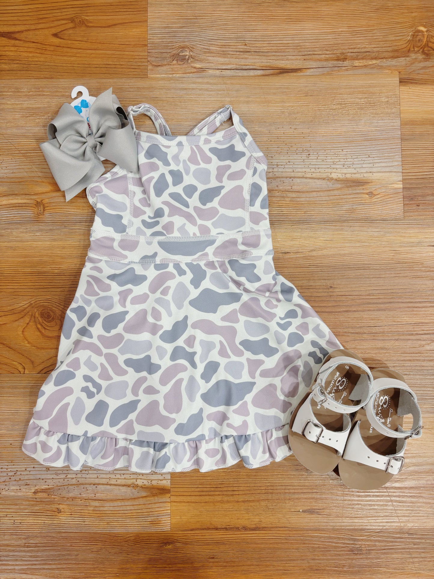 Grey Camo Athletic Dress