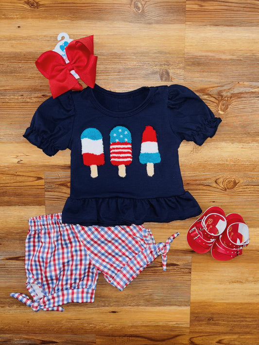 Girl French Knot Popsicle Set