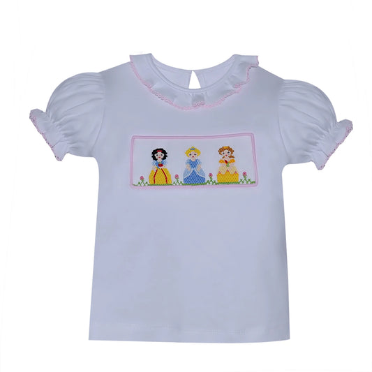 Emma Smocked Princess Shirt