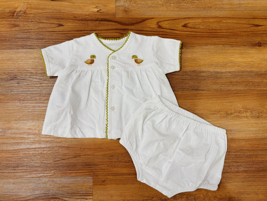 Brennan Ducks Diaper Set