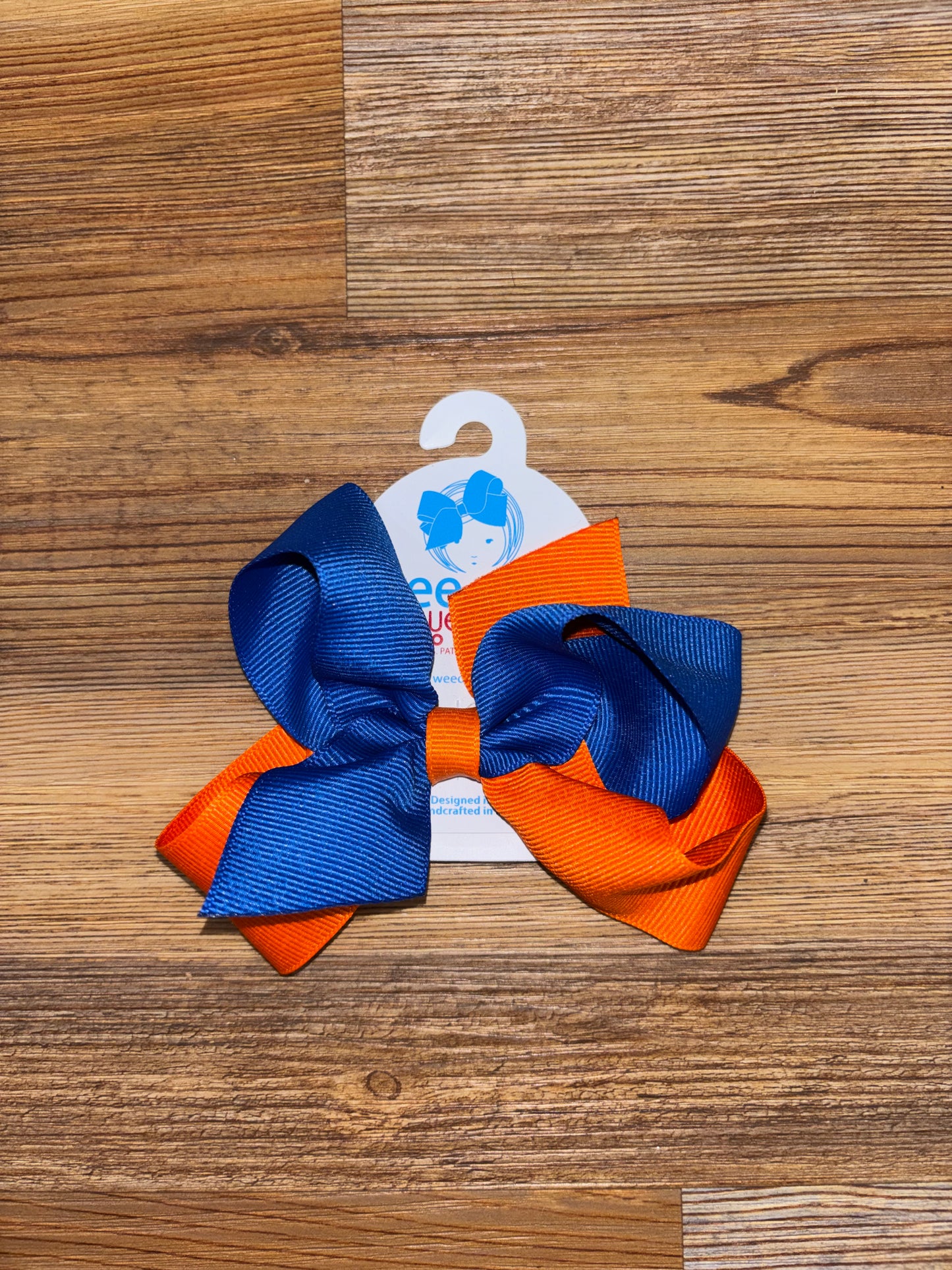 2 Tone Grosgrain Bow