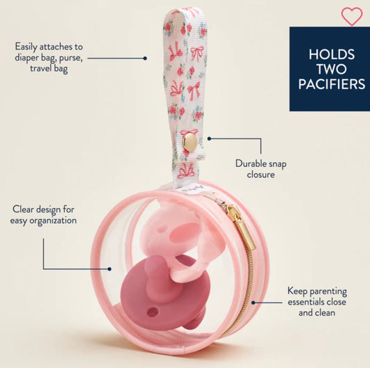 Itzy Paci Case™ - Ribbons + Roses