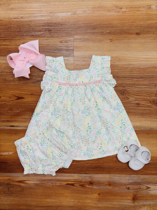 Hoppy Garden Dress Set