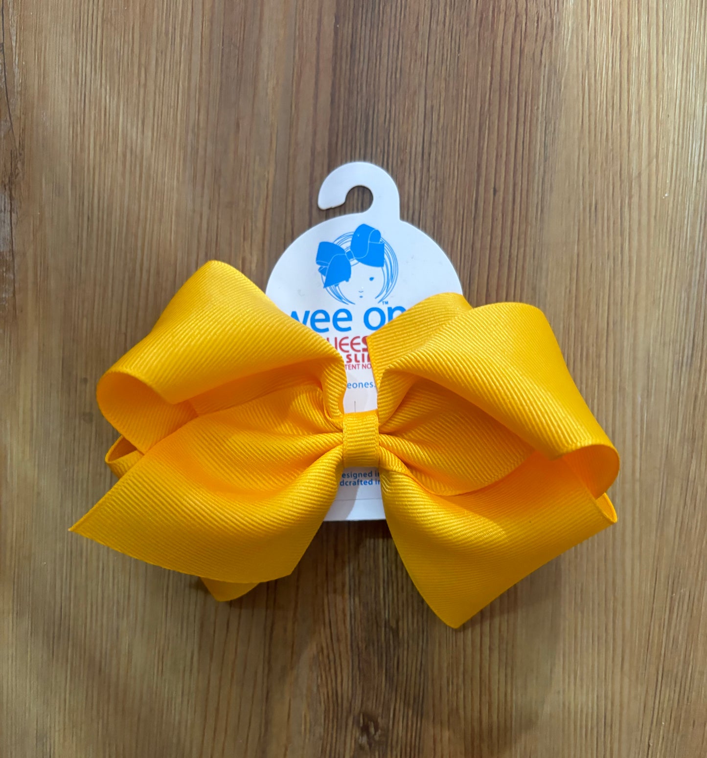 Yellow Grosgrain Bows