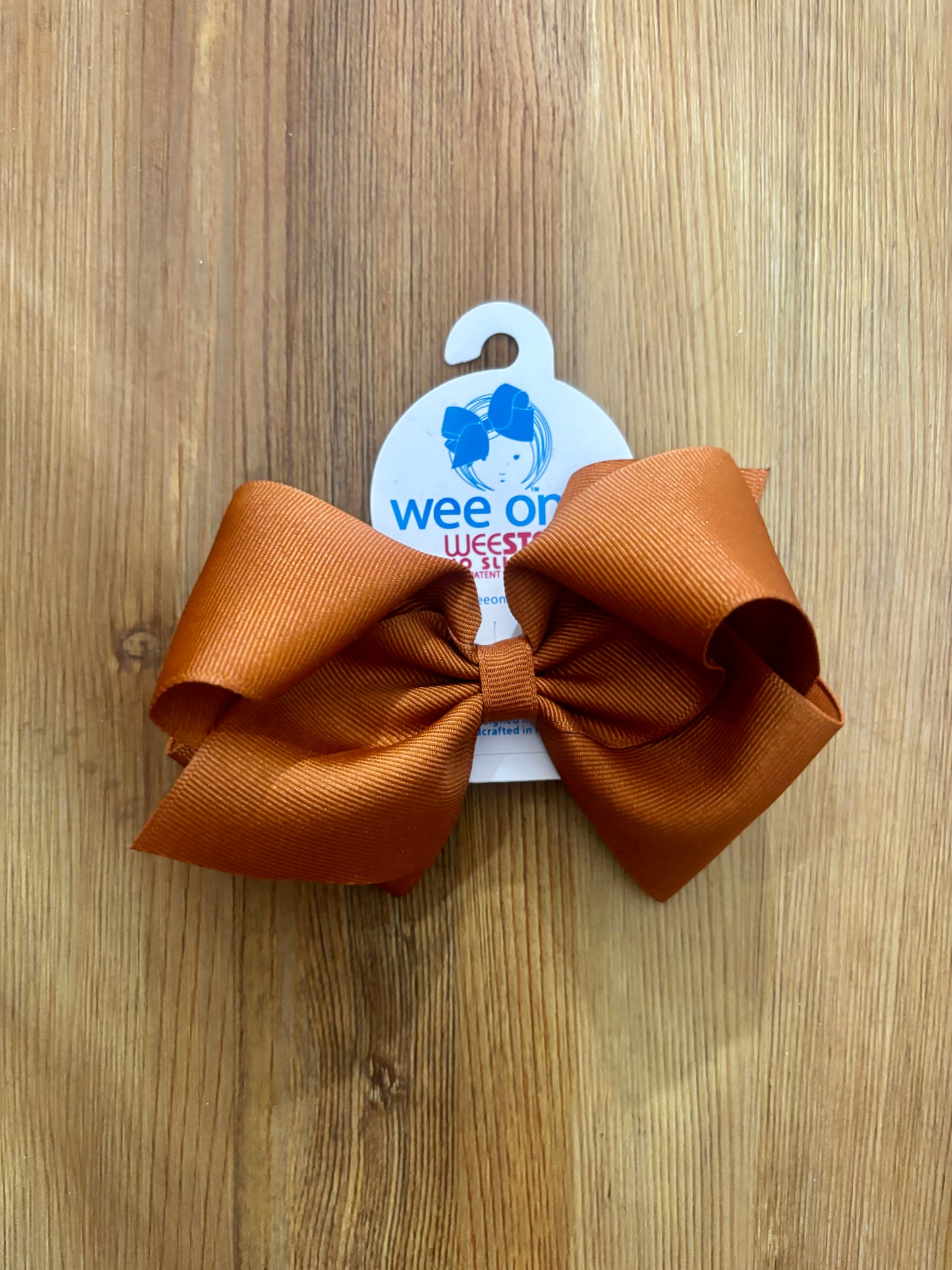 Orange Grosgrain Bows