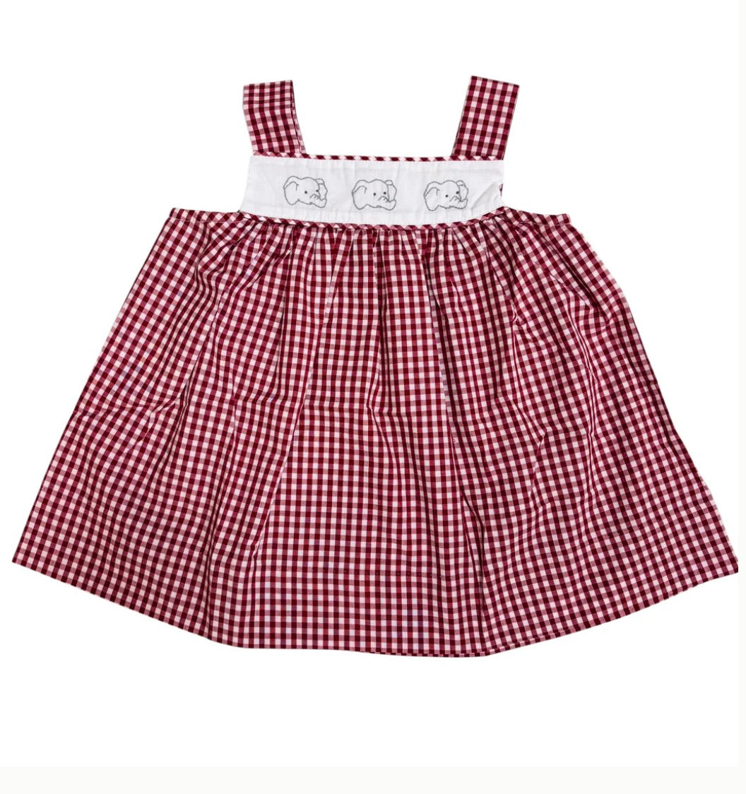 Elephant Crimson/Red Dress