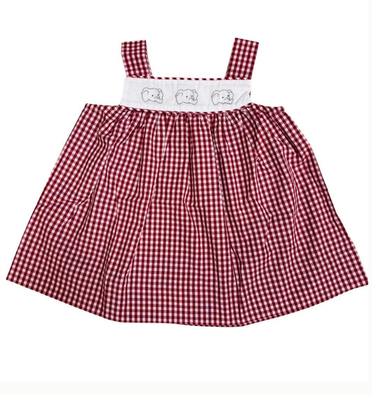 Elephant Crimson/Red Dress