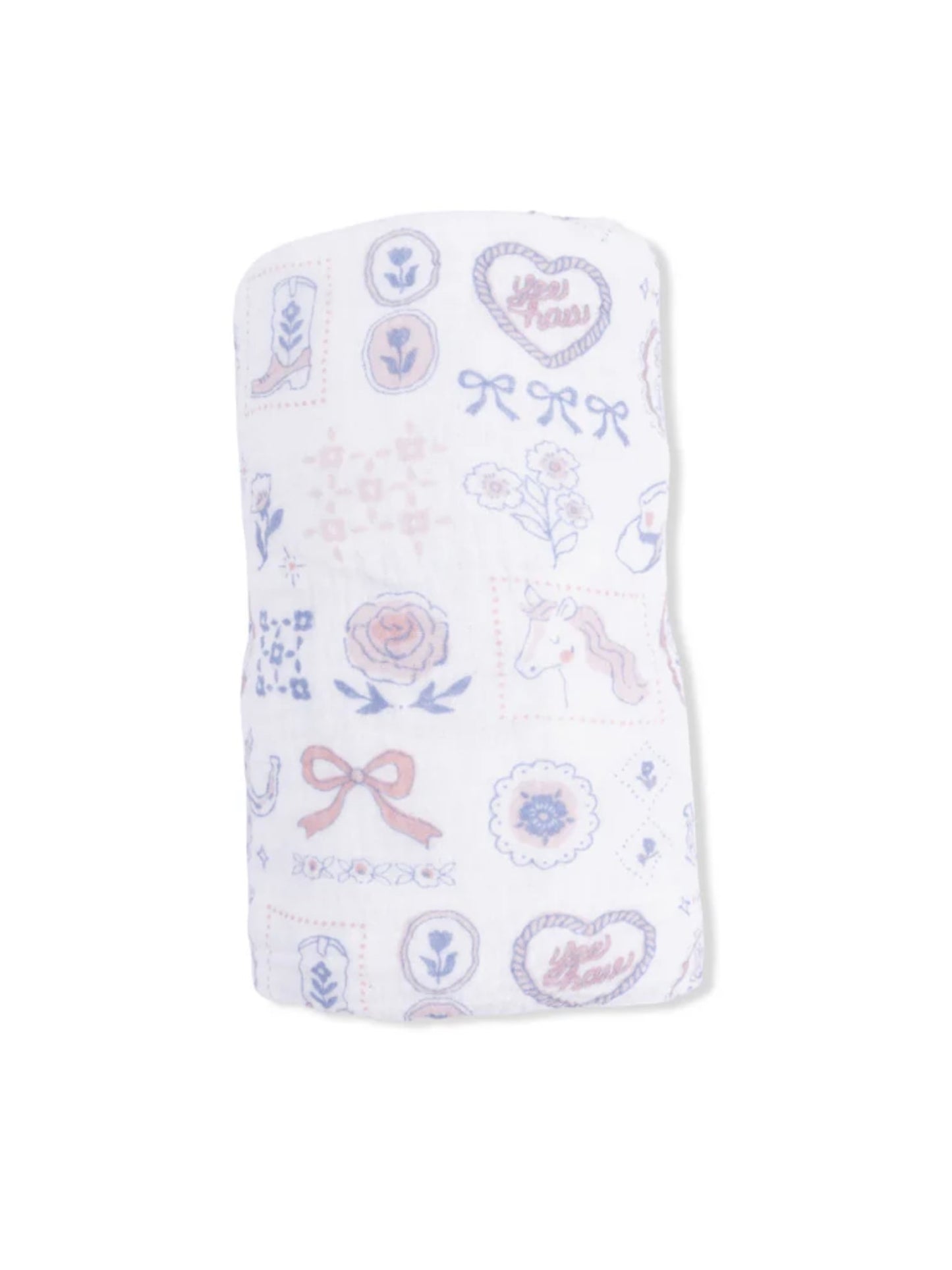 Country Western Swaddle Blanket