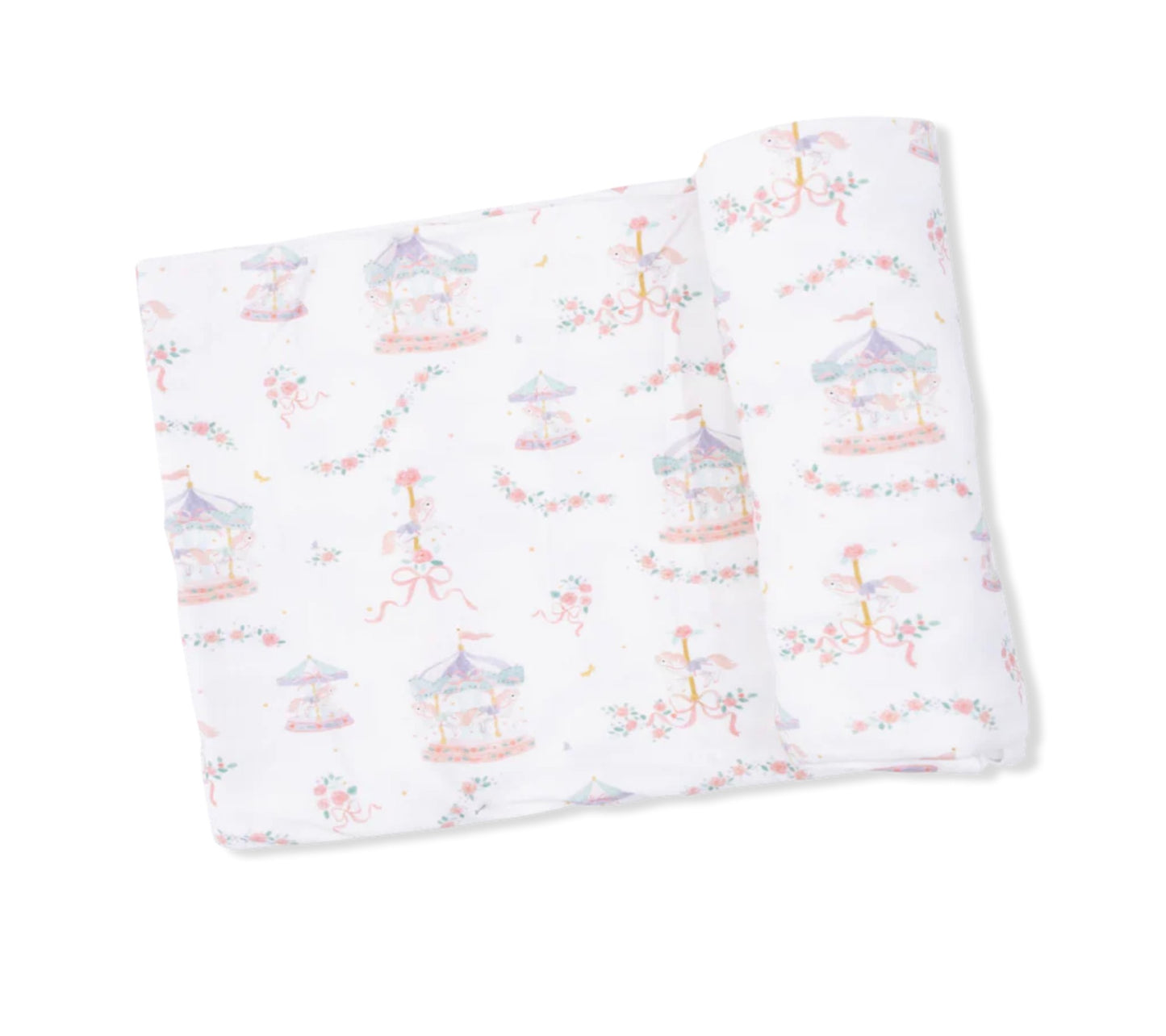Carousel Swaddle Blanket
