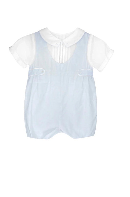 Romper with side tabs