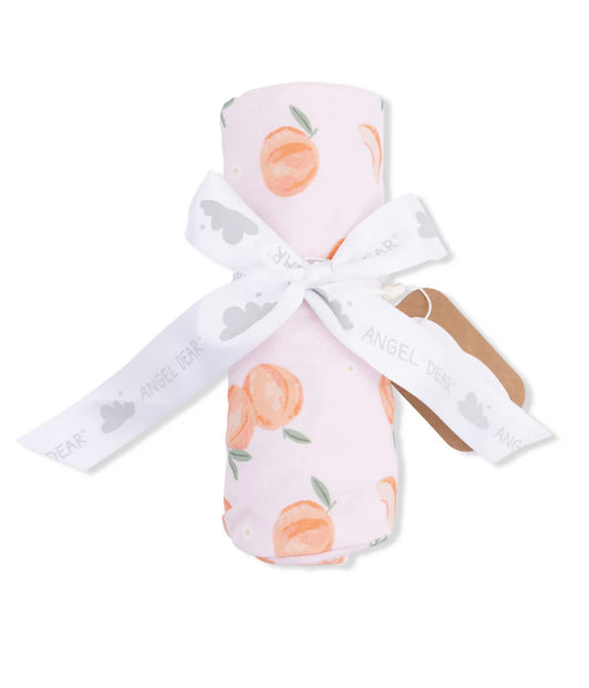 Sweet Peach Swaddle Blanket
