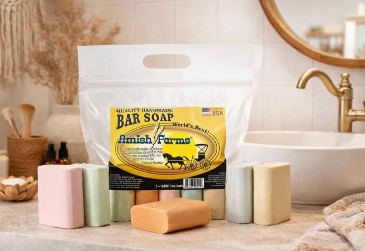 Amish Farms Soap 5-Bar Bag