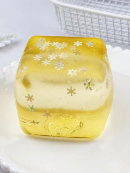 Star Glitter Cube Squishy
