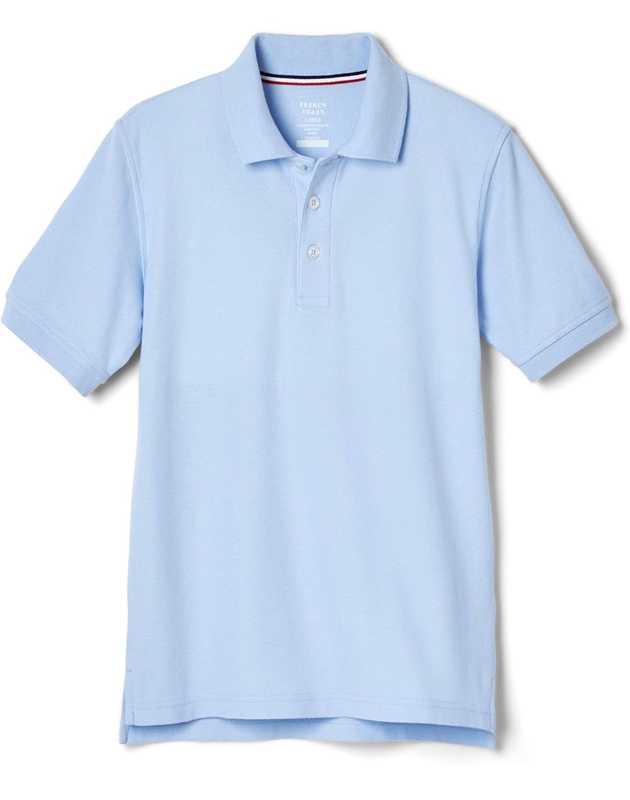 Blue Pique Polo
