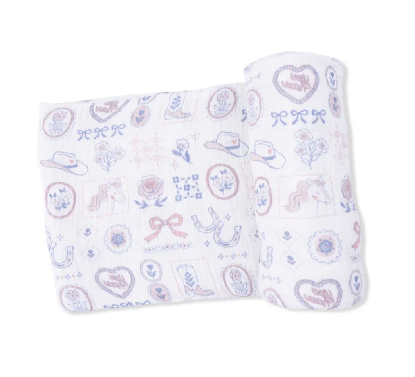Country Western Swaddle Blanket