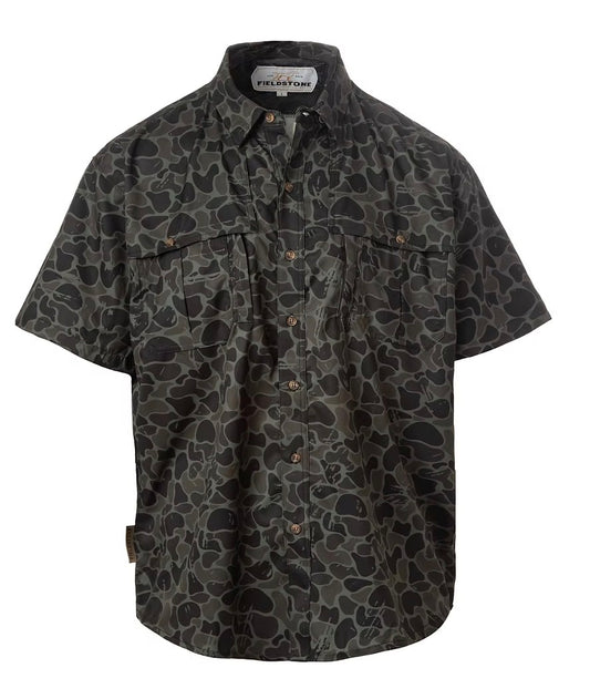Nightshade Camo Button Down