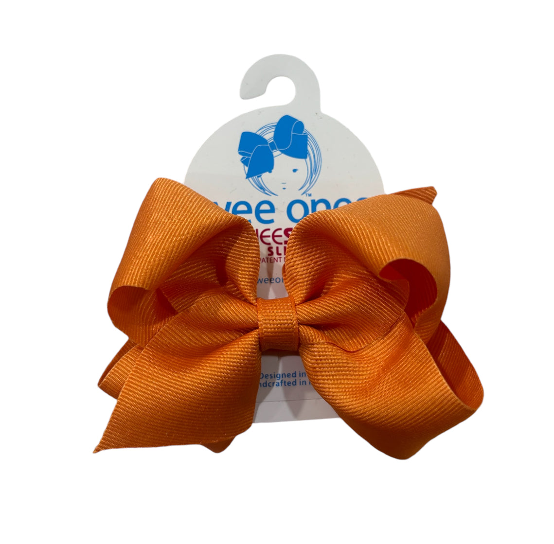 Orange Grosgrain Bows