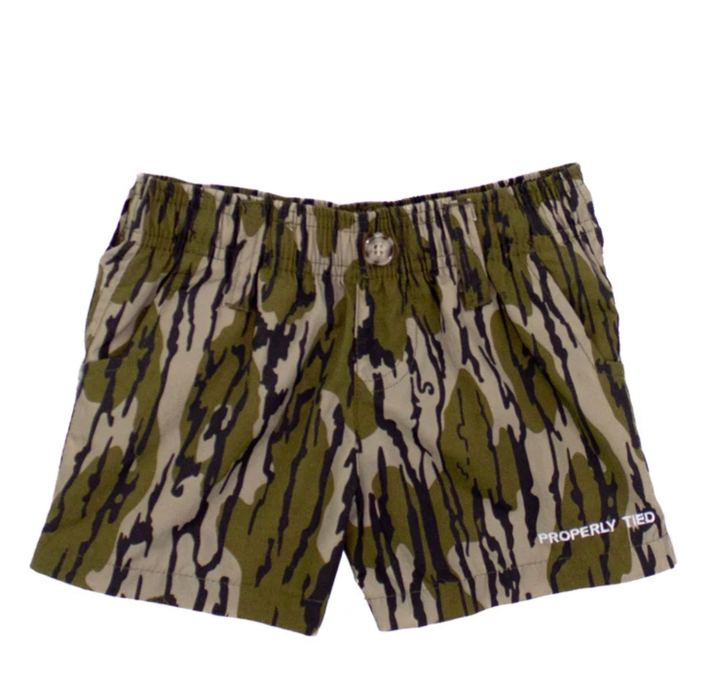 Boys Mallard Shorts Mossy Oak