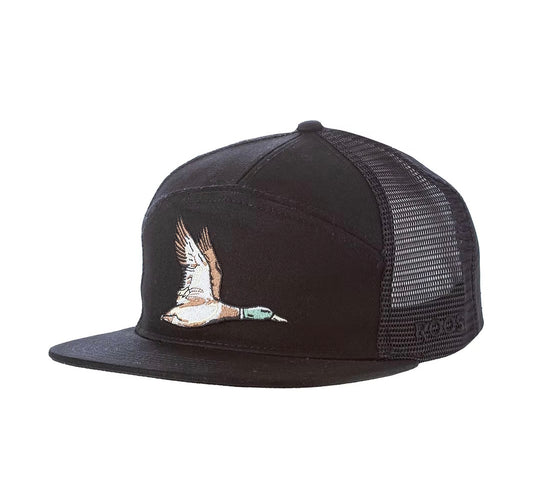 Black Roost 7 Panel Duck Hat
