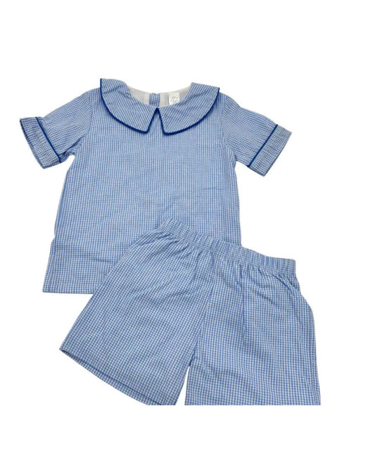 Light Blue Short Set