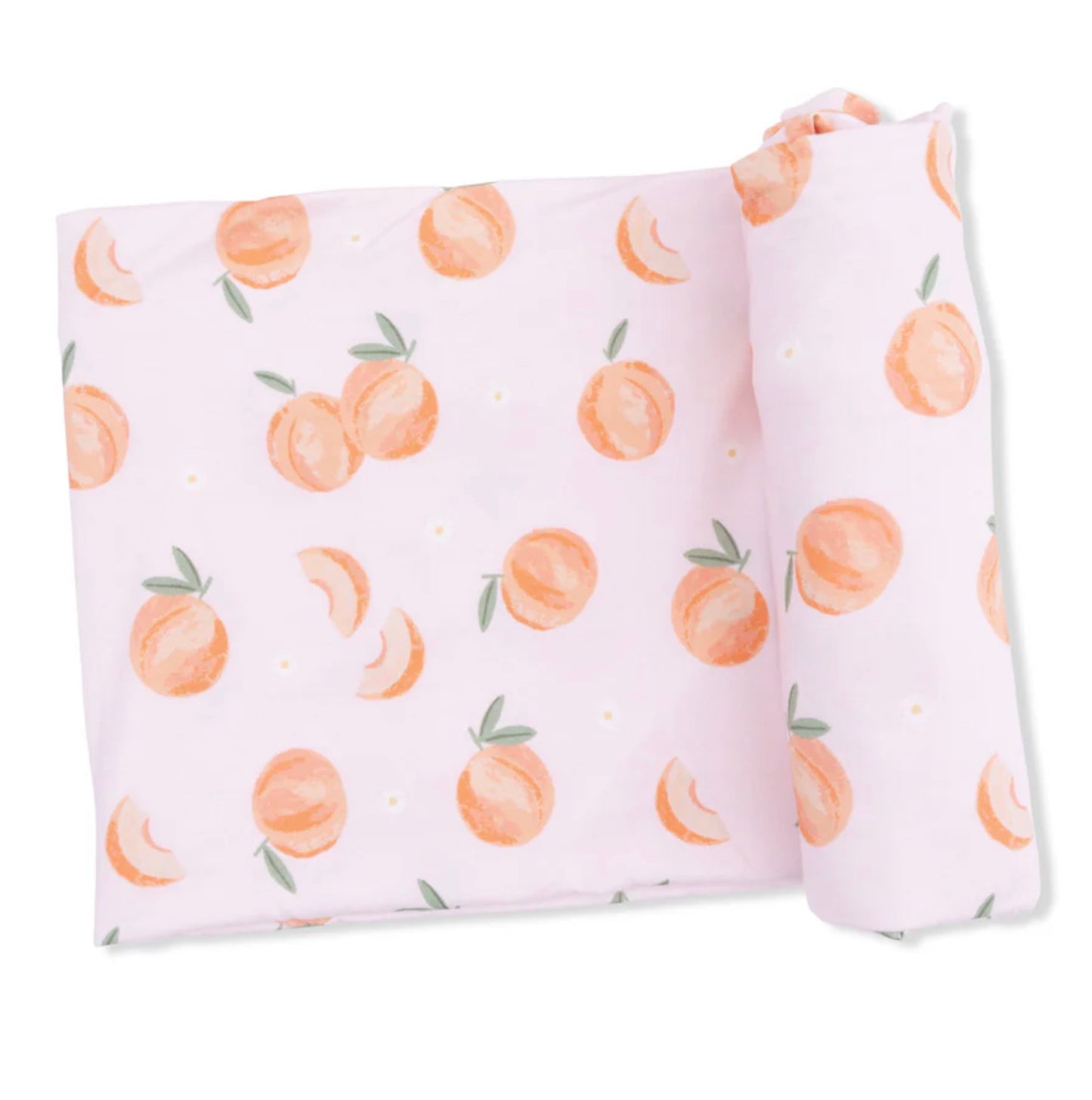 Sweet Peach Swaddle Blanket