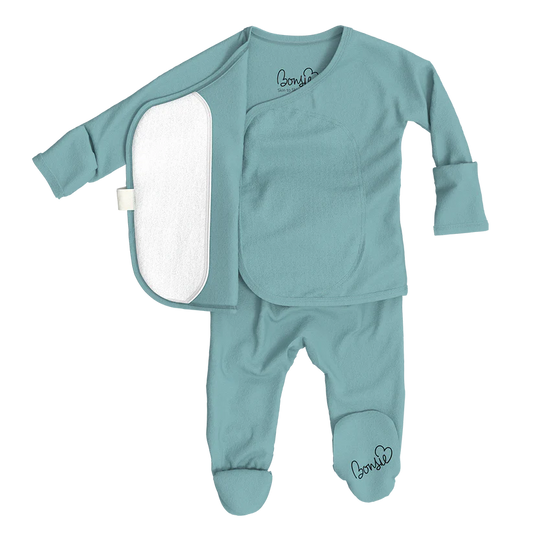 Ripple Velcro Footie