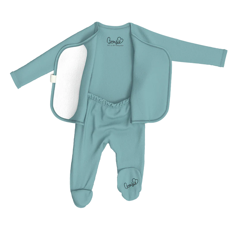 Ripple Velcro Footie