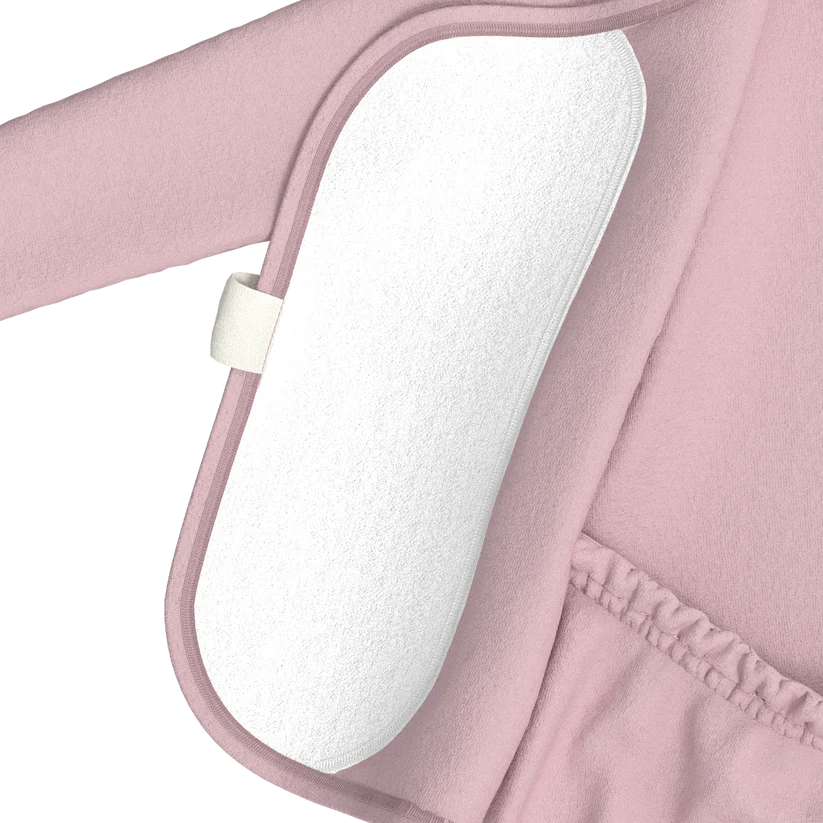 Peony Velcro Footie
